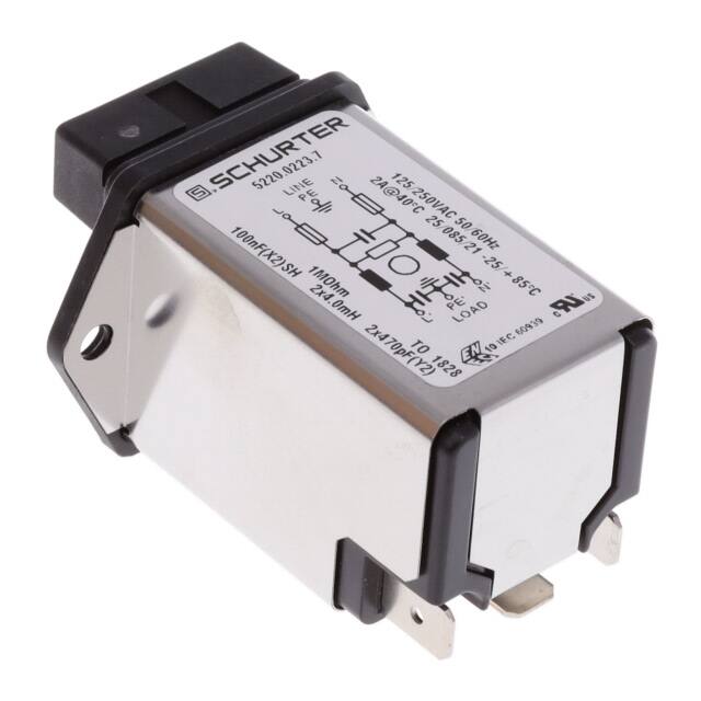 5220.0223.7 SCHURTER Inc.  Power Entry Modules (PEM)